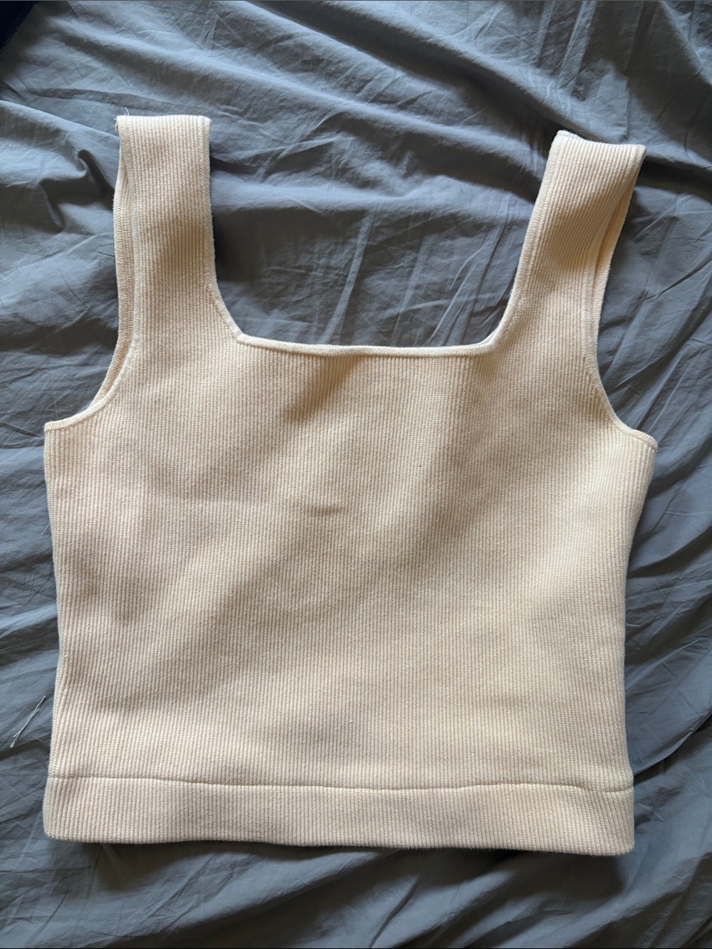 Reformation Julia Ribbed Sweater Tank
